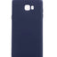 Galaxy C7 Pro Kılıf Zore Premier Silikon Kapak Lacivert