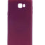 Galaxy C7 Pro Kılıf Zore Premier Silikon Kapak Mürdüm