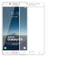 Galaxy C8 Zore Ekranı Tam Kaplayan Düz Cam Koruyucu Beyaz