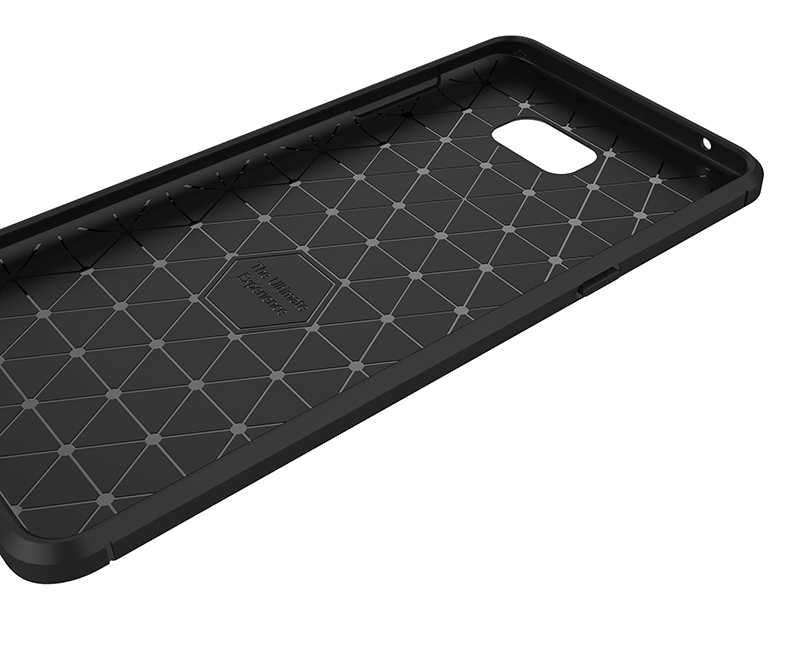 Galaxy C9 Pro Kılıf Zore Room Silikon Kapak Siyah