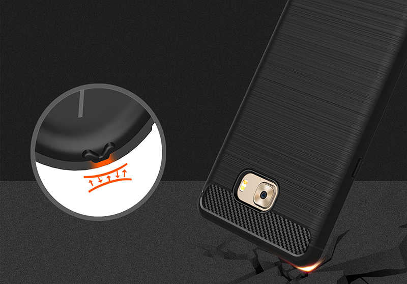 Galaxy C9 Pro Kılıf Zore Room Silikon Kapak Lacivert