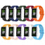 Galaxy Fit 3 Silikon Kordon Zore KRD-110 Strap Kayış Mavi