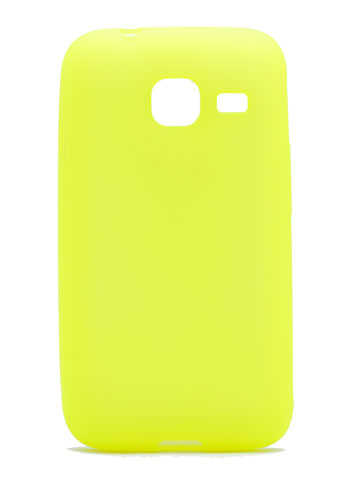 Galaxy J1 Mini Prime Kılıf Zore Premier Silikon Kapak Sarı