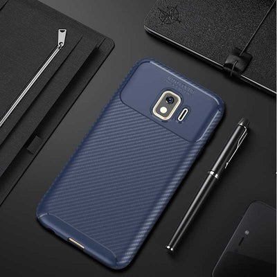 Galaxy J2 Core Kılıf Zore Negro Silikon Kapak Lacivert