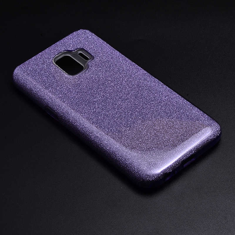 Galaxy J2 Core Kılıf Zore Shining Silikon Mor