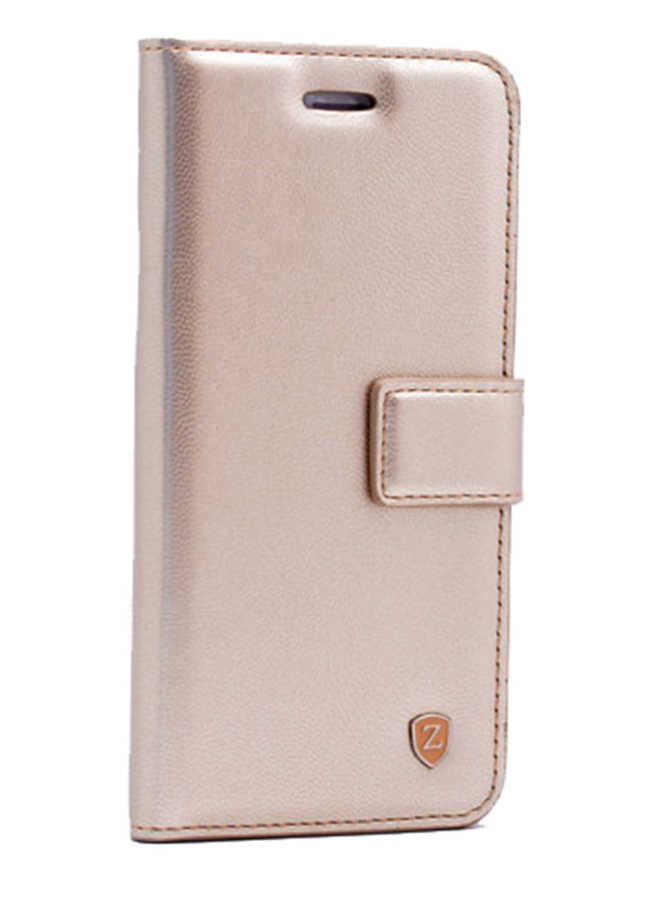 Galaxy J2 Kılıf Zore New Delüxe Kapaklı Standlı Kılıf Kırmızı