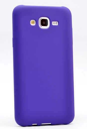 Galaxy J2 Kılıf Zore Premier Silikon Kapak Mor