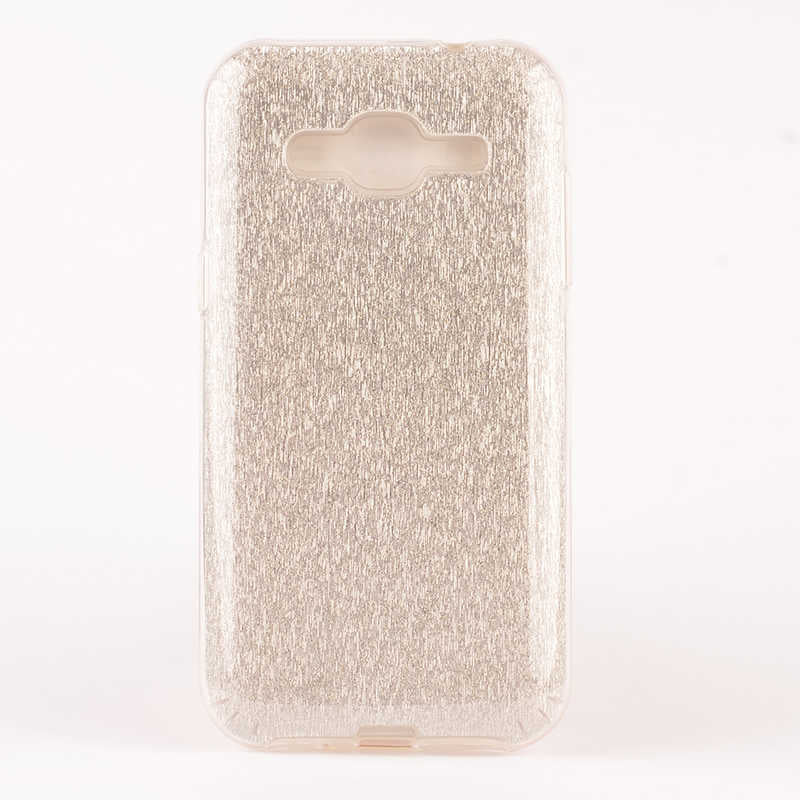 Galaxy J2 Kılıf Zore Shining Silikon Gümüş