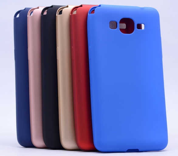 Galaxy J2 Prime Kılıf Zore Premier Silikon Kapak Mavi