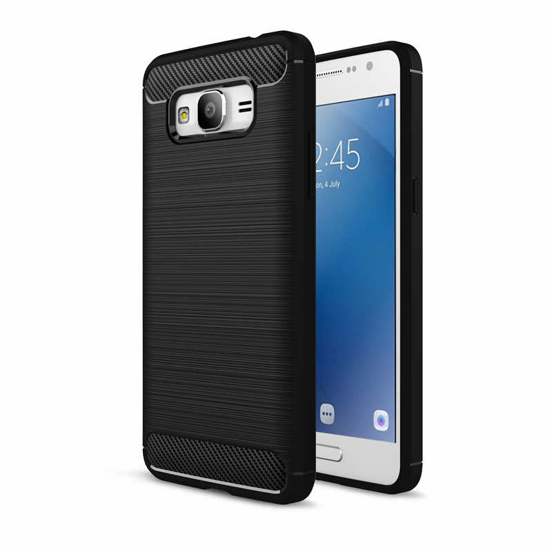 Galaxy J2 Prime Kılıf Zore Room Silikon Kapak Siyah