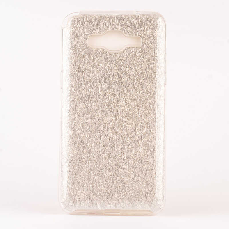 Galaxy J2 Prime Kılıf Zore Shining Silikon Gümüş