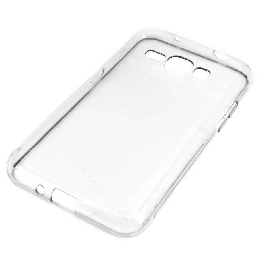 Galaxy J2 Prime Kılıf Zore Süper Silikon Kapak Renksiz