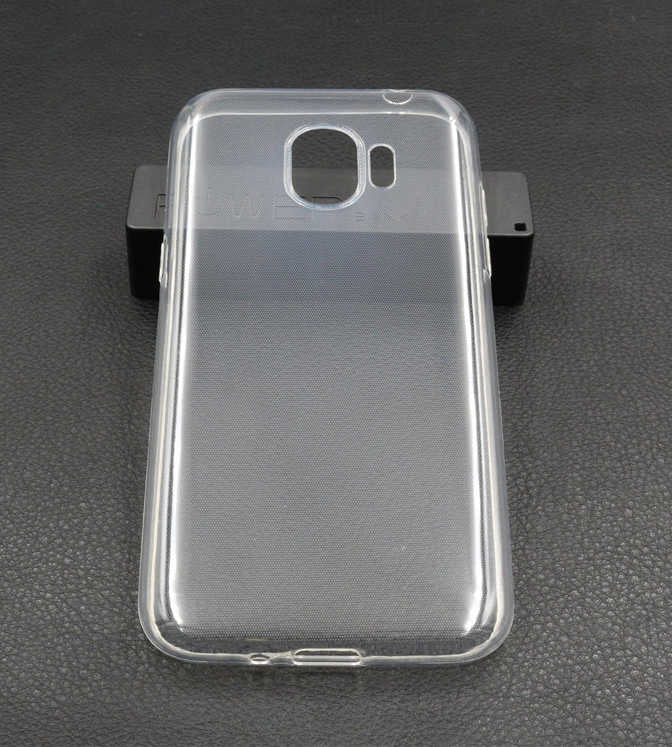 Galaxy J2 Pro 2018 Kılıf Zore Süper Silikon Kapak Renksiz