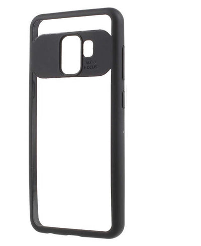 Galaxy J2 Pro 2018 Kılıf Zore Buttom Kapak Siyah