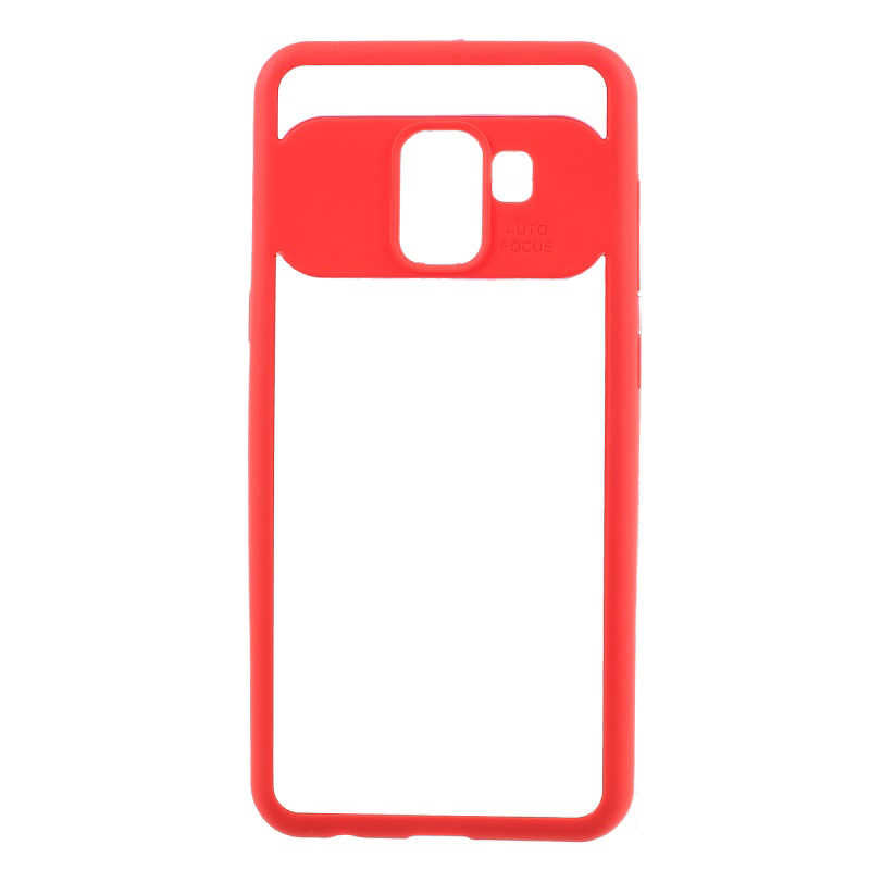 Galaxy J2 Pro 2018 Kılıf Zore Buttom Kapak Kırmızı