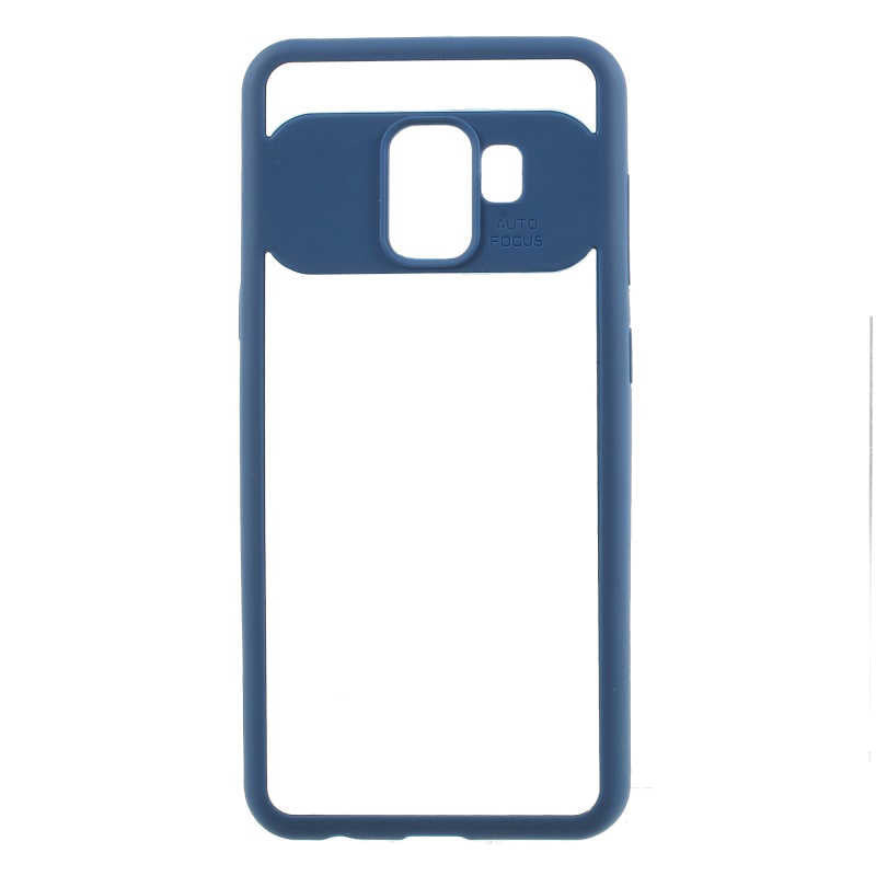 Galaxy J2 Pro 2018 Kılıf Zore Buttom Kapak Mavi