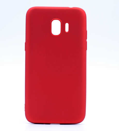 Galaxy J2 Pro 2018 Kılıf Zore Premier Silikon Kapak Kırmızı