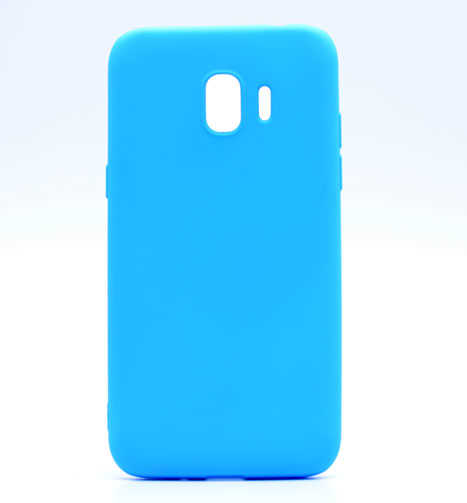 Galaxy J2 Pro 2018 Kılıf Zore Premier Silikon Kapak Mavi