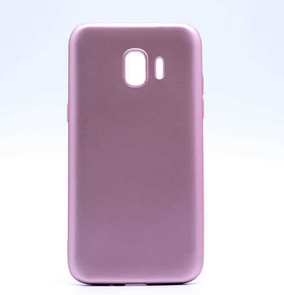 Galaxy J2 Pro 2018 Kılıf Zore Premier Silikon Kapak Rose Gold