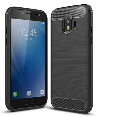 Galaxy J2 Pro 2018 Kılıf Zore Room Silikon Kapak Siyah