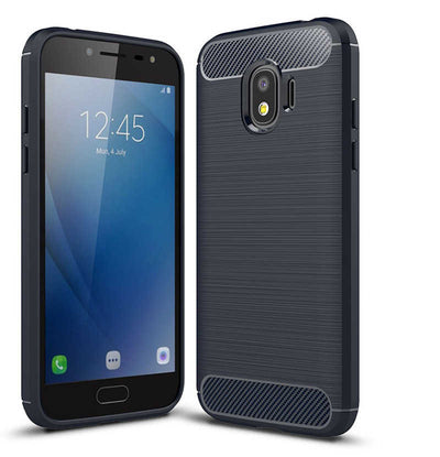 Galaxy J2 Pro 2018 Kılıf Zore Room Silikon Kapak Lacivert