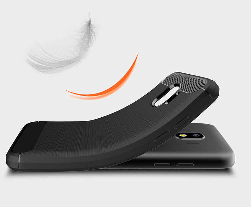 Galaxy J2 Pro 2018 Kılıf Zore Room Silikon Kapak Gri