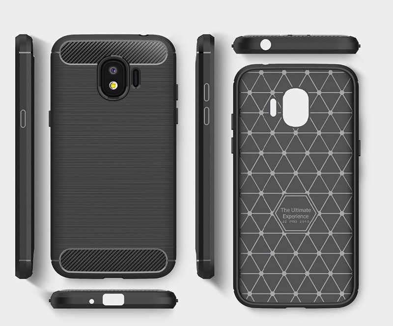 Galaxy J2 Pro 2018 Kılıf Zore Room Silikon Kapak Lacivert