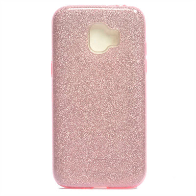 Galaxy J2 Pro 2018 Kılıf Zore Shining Silikon Pembe