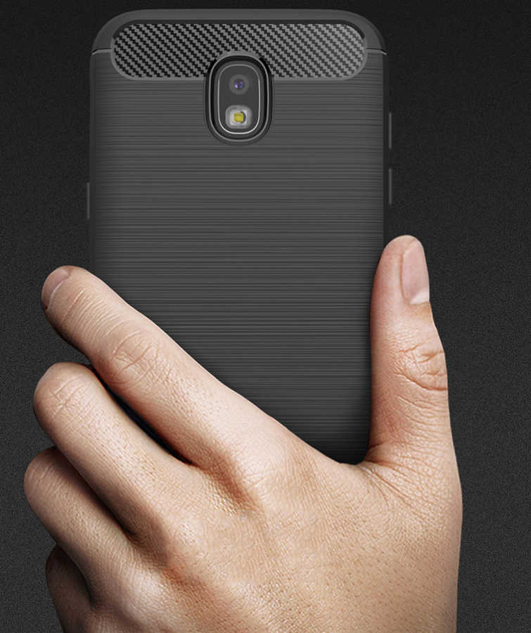 Galaxy J330 Pro Kılıf Zore Room Silikon Kapak Gri