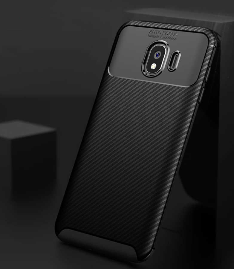Galaxy J4 Kılıf Zore Negro Silikon Kapak Lacivert
