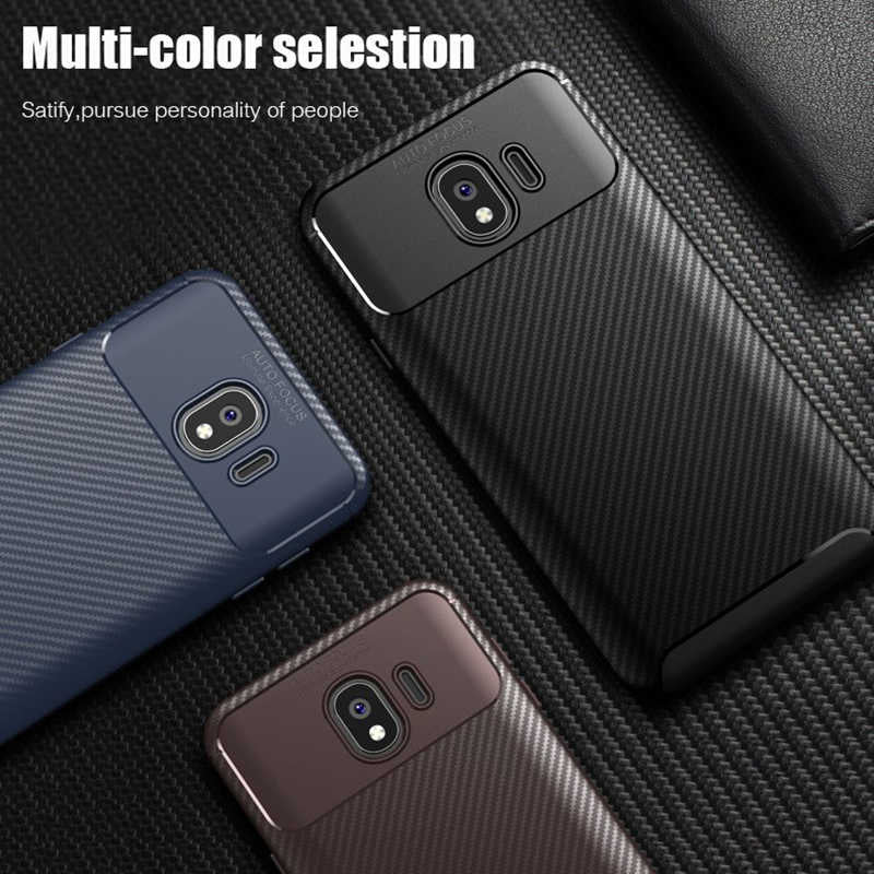 Galaxy J4 Kılıf Zore Negro Silikon Kapak Siyah
