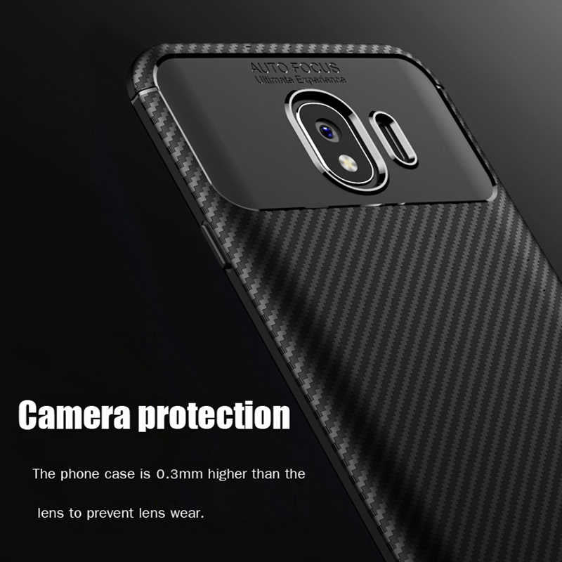 Galaxy J4 Kılıf Zore Negro Silikon Kapak Lacivert
