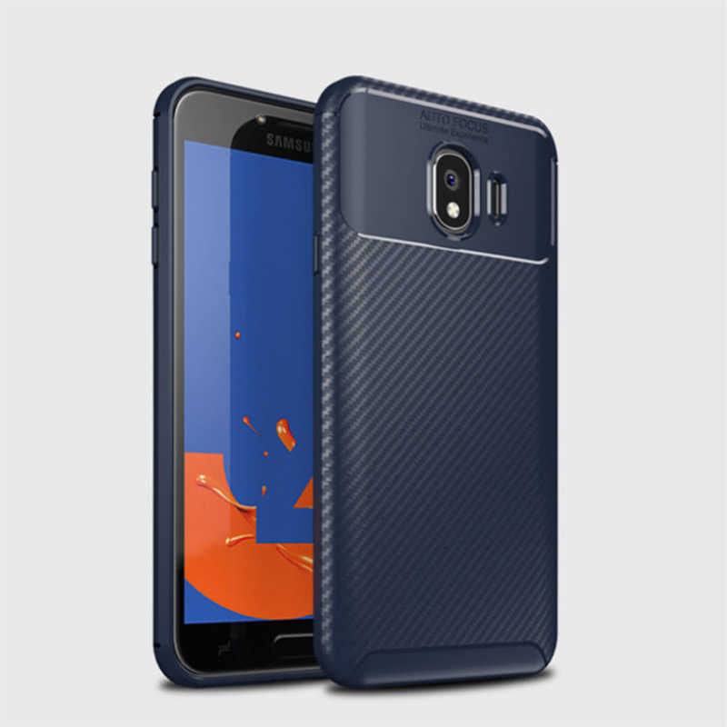 Galaxy J4 Kılıf Zore Negro Silikon Kapak Lacivert