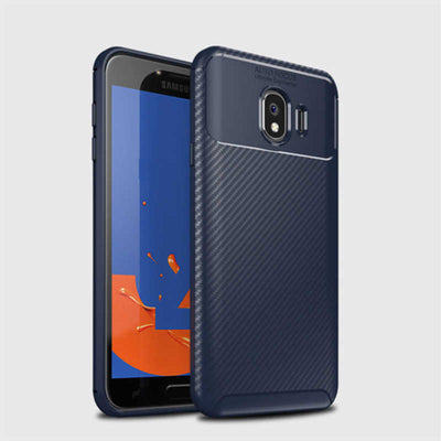 Galaxy J4 Kılıf Zore Negro Silikon Kapak Lacivert