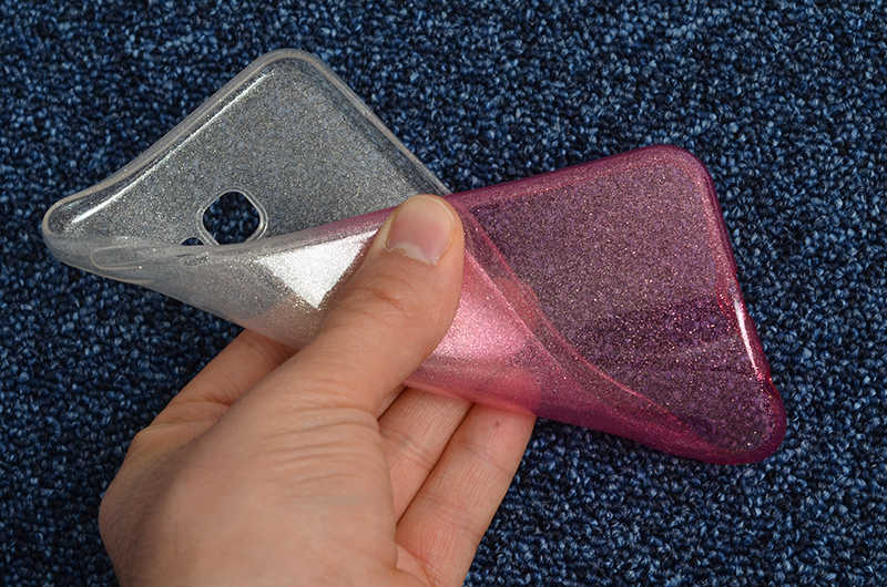 Galaxy J4 Plus Kılıf Zore Fogy Silikon Mavi