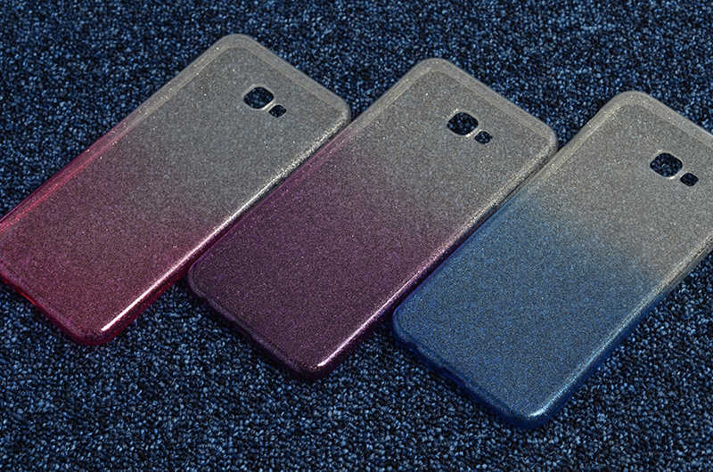 Galaxy J4 Plus Kılıf Zore Fogy Silikon Mor