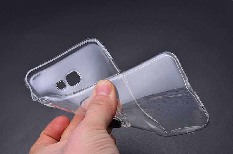 Galaxy J4 Plus Kılıf Zore Les Silikon Siyah