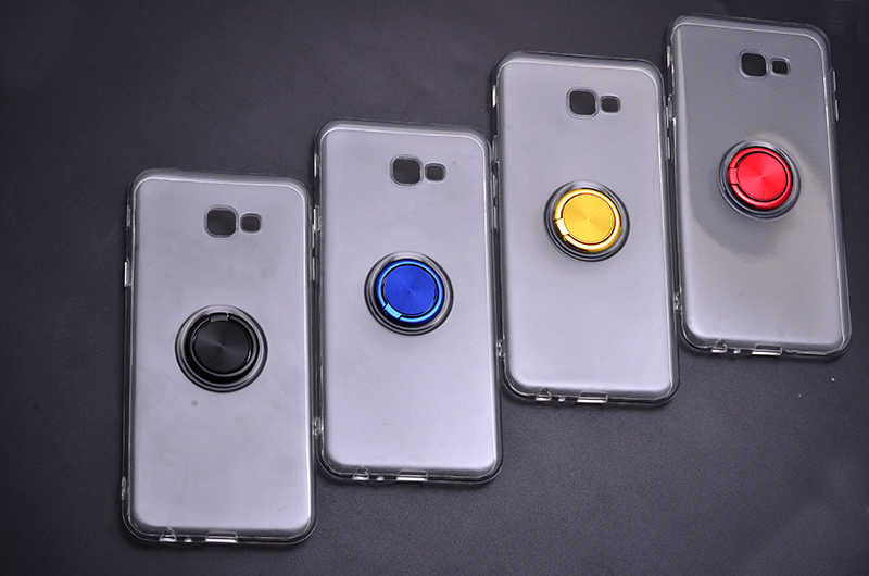 Galaxy J4 Plus Kılıf Zore Les Silikon Gold