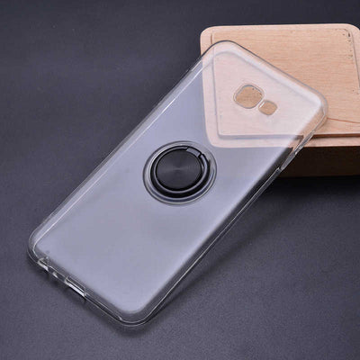 Galaxy J4 Plus Kılıf Zore Les Silikon Siyah