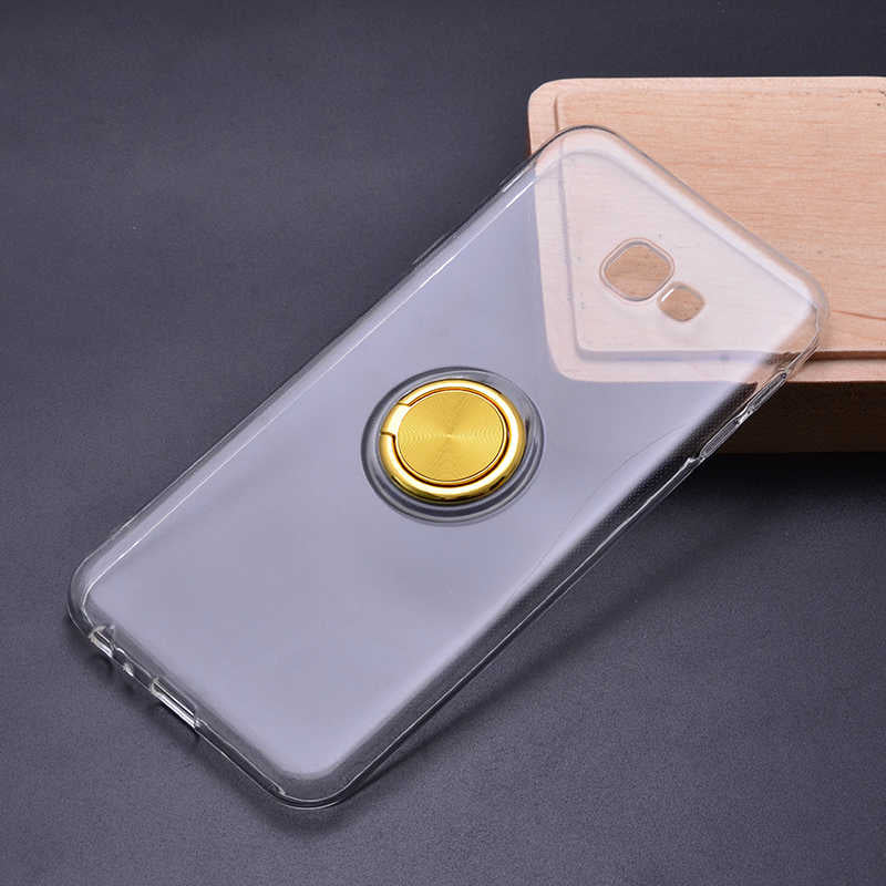 Galaxy J4 Plus Kılıf Zore Les Silikon Gold