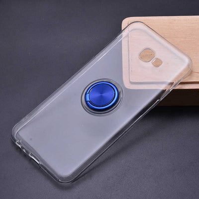 Galaxy J4 Plus Kılıf Zore Les Silikon Mavi