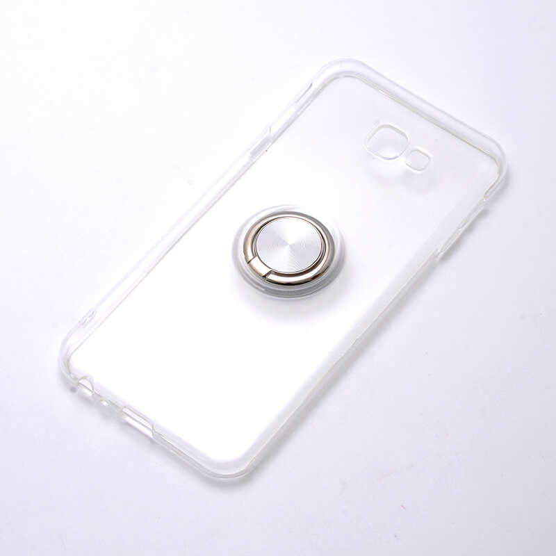 Galaxy J4 Plus Kılıf Zore Les Silikon Gri