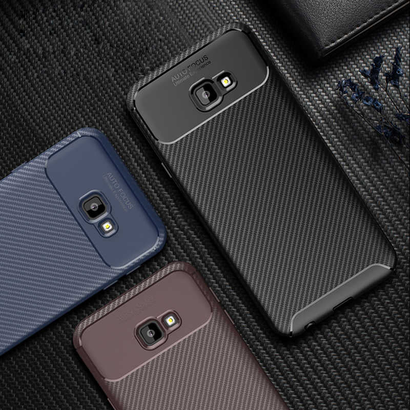 Galaxy J4 Plus Kılıf Zore Negro Silikon Kapak Lacivert
