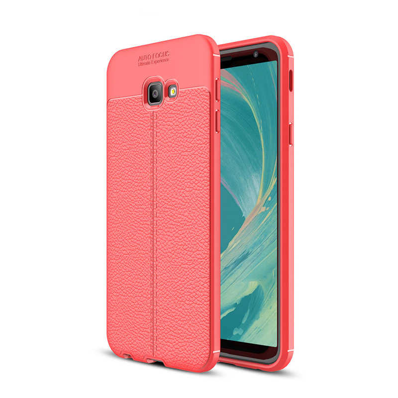 Galaxy J4 Plus Kılıf Zore Niss Silikon Kapak Gri