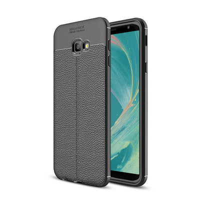 Galaxy J4 Plus Kılıf Zore Niss Silikon Kapak Siyah