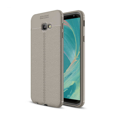 Galaxy J4 Plus Kılıf Zore Niss Silikon Kapak Gri