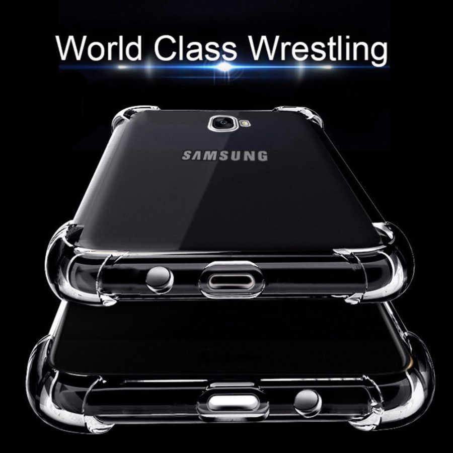 Galaxy J4 Plus Kılıf Zore Nitro Anti Shock Silikon Renksiz