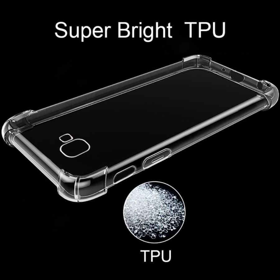 Galaxy J4 Plus Kılıf Zore Nitro Anti Shock Silikon Renksiz