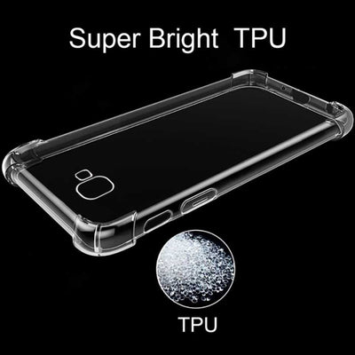 Galaxy J4 Plus Kılıf Zore Nitro Anti Shock Silikon Renksiz