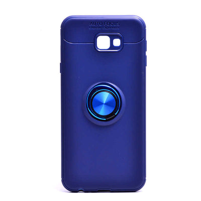 Galaxy J4 Plus Kılıf Zore Ravel Silikon Kapak Mavi